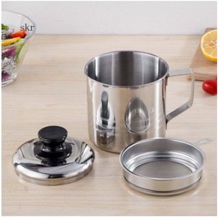 Ca lọc dầu ăn bằng inox cao cấp