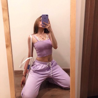 [Corn9] SET THỂ THAO 2DayCROP+ QUẦN BAGGY