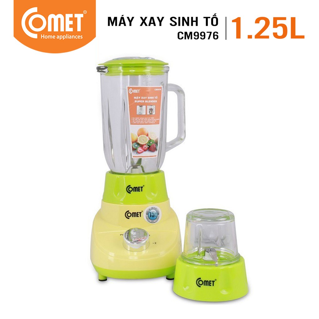 [Mã ELHA22 giảm 5% đơn 300K] Máy Xay Sinh Tố Comet - CM9976