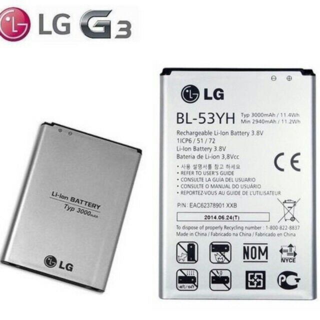 Pin LG G3 xịn chính hãng có bảo hành