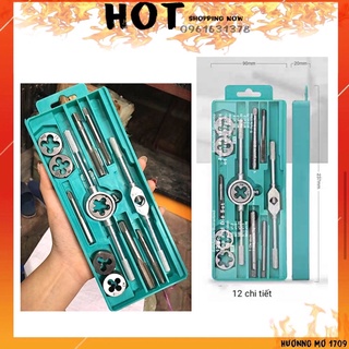 Bộ taro tạo ren 12 chi tiết (hàng tốt)