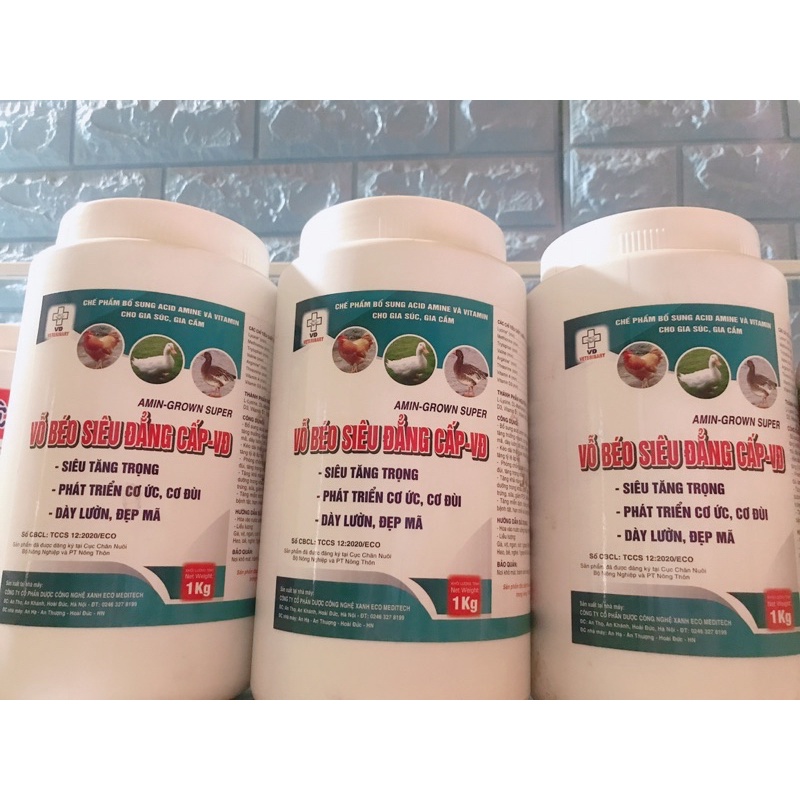 Vỗ Béo Siêu Đẳng Cấp( tăng trọng nhanh, nở ức, bung đùi, dày lườn, mã đẹp) Hiệu quả nhanh trong vòng 10 ngày ( gói 200g)