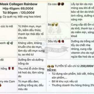 MASK RAINBOW - TÚI LỚN