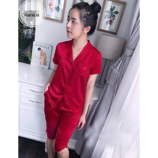 đồ bộ pijama sau sinh, HÌNH THẬT, CÓ SIZE, bèo lửng, sang trọng