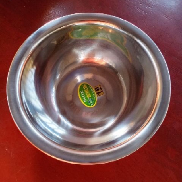 Tô ( thố ) inox HỒNG PHƯỚC THANH size 14. Size 16