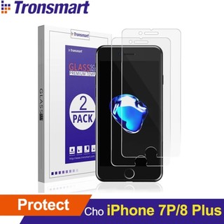 Bộ 2 Kính cường lực mặt trước TRONSMART GPi7P cho iPhone 7 Plus/8 Plus - Hãng phân phối chính thức