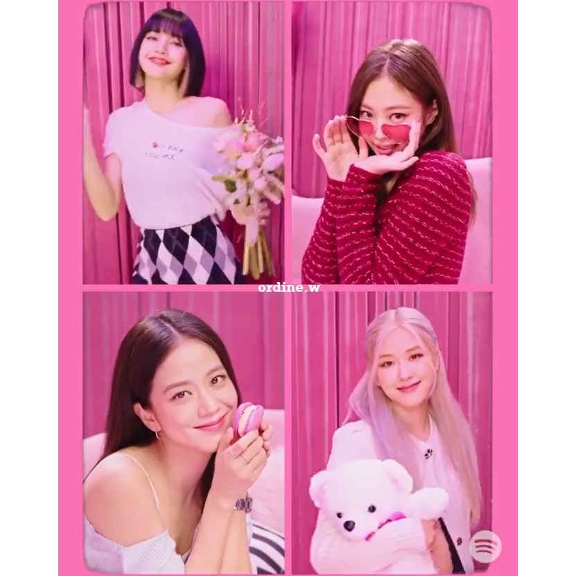 Sẵn_Chân váy len hình thoi argyle BLACKPINK Lisa