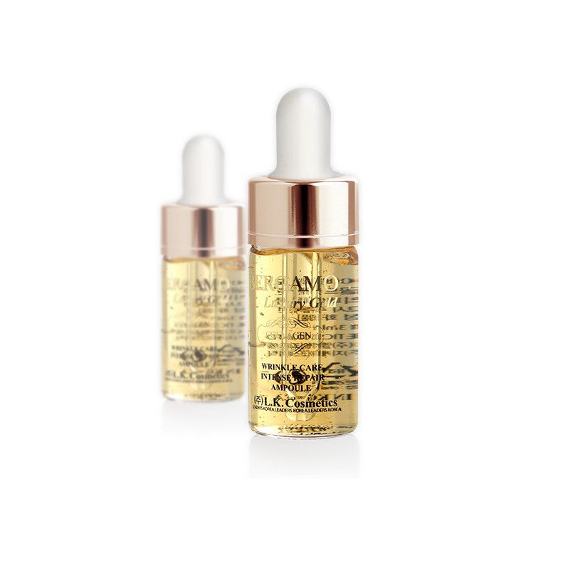 Bộ Serum Dưỡng Sáng Và Hỗ Trợ Tái Tạo Da Bergamo 4 Món Luxury Gold - Olix