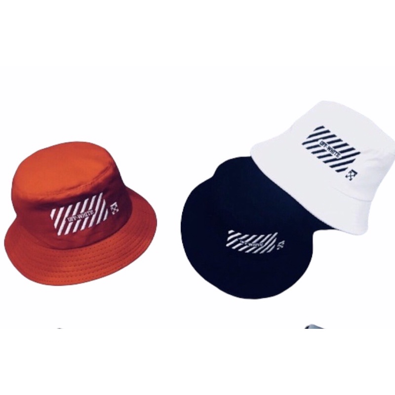 Nón Bucket thời trang - Phối sọc