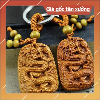 Móc khóa khắc rồng