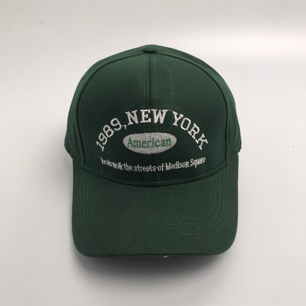 Nón Mũ Lưỡi Trai 1989 NEWYORK Nam Nữ Ulzzang Unisex BOM HOUSE