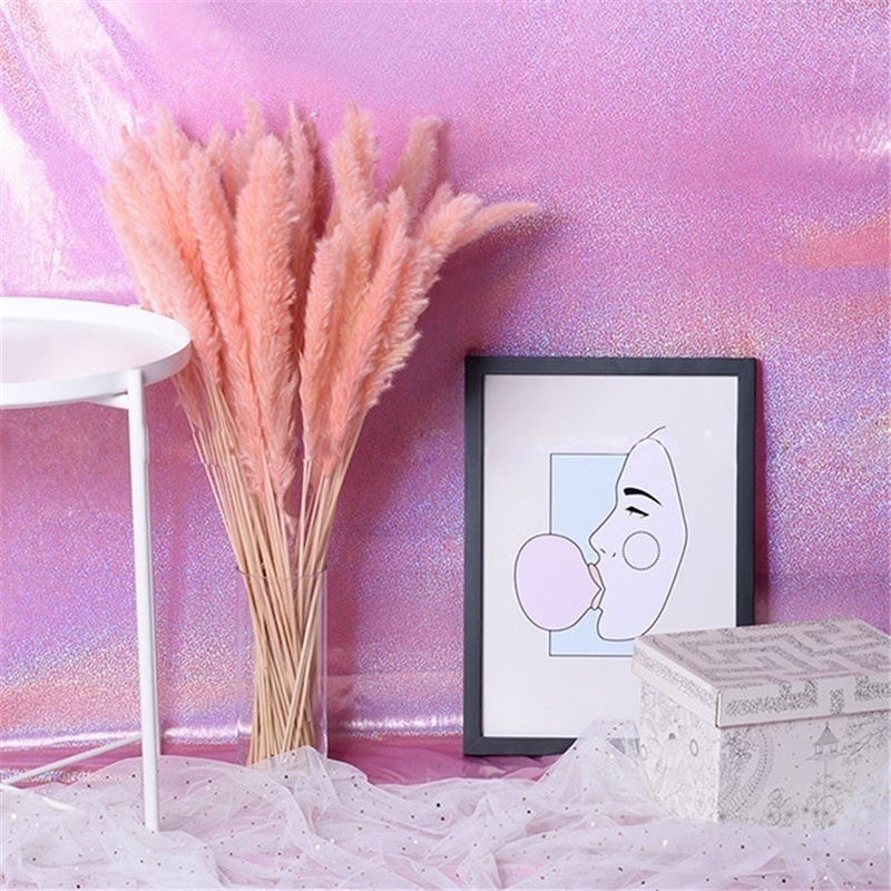 Vải Polyester Màu Cầu Vồng Holographic 70 * 100cm Dùng Làm Phông Nền Chụp Ảnh Trang Trí Tiệc Cưới DIY