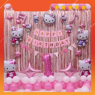 Sét Sinh Nhật Hình Kitty