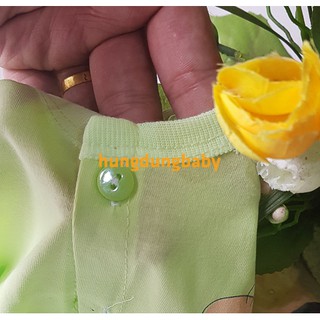 Set 5 Áo sơ sinh cúc giữa hà trang