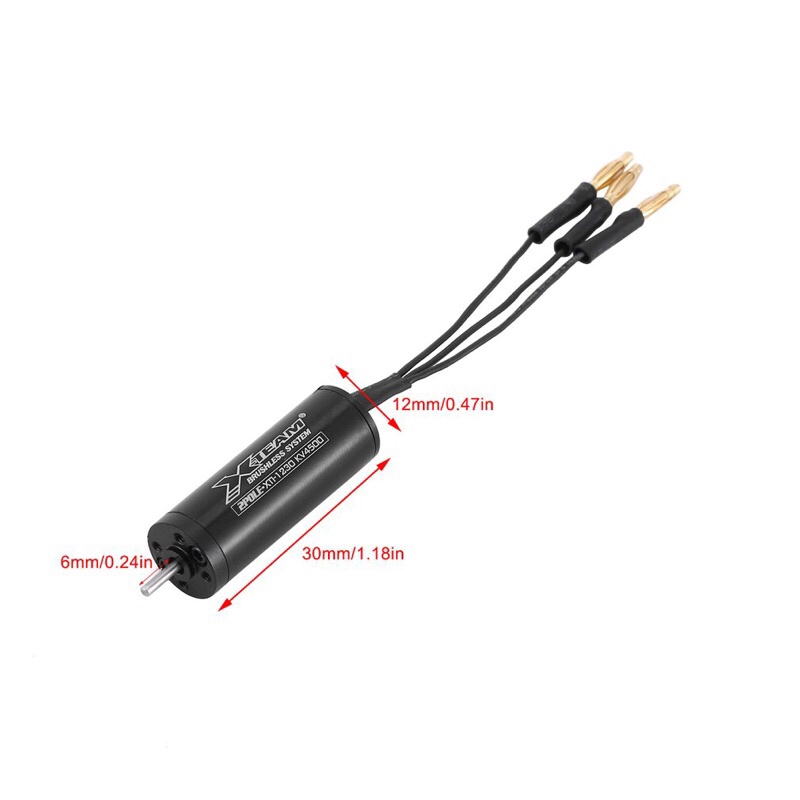 Motor brushless 1220 10300kv 1222 11000kv 1230 4500kv,esc 18a brushless cho scx24