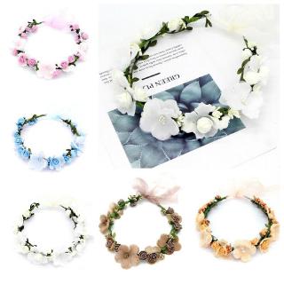 Vòng Hoa Đội Đầu Thanh Lịch Cho Cô Dâu