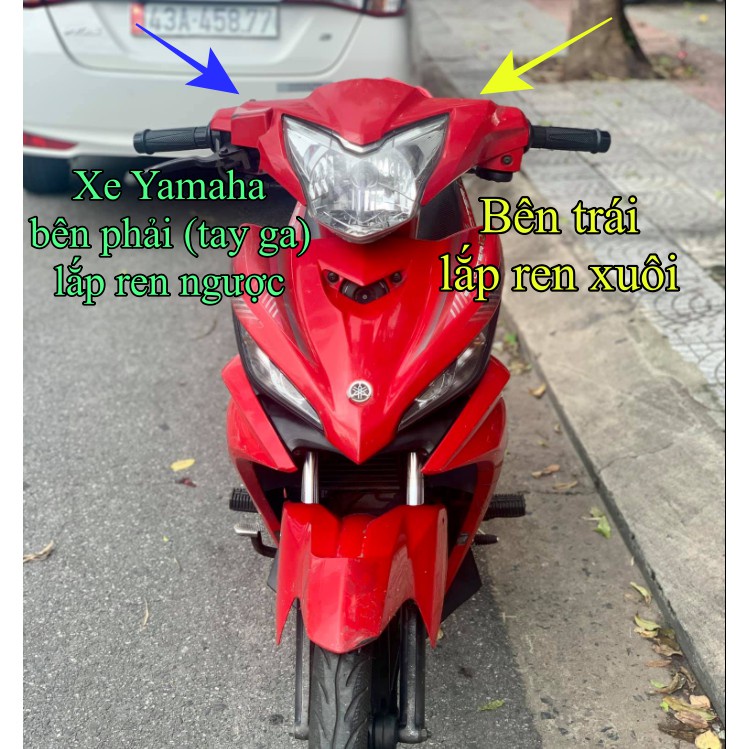 Ốc Chân Gương Titan Gr5 Wave, Sirius, Exciter, Winner