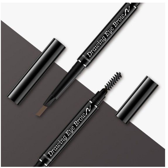 💙KÈM QUÀ TẶNG💙 Chì Kẻ Mày Lameila Double Effect hai đầu chống nước bút chì kẻ mày nội địa Trung TAYOKA | BigBuy360 - bigbuy360.vn