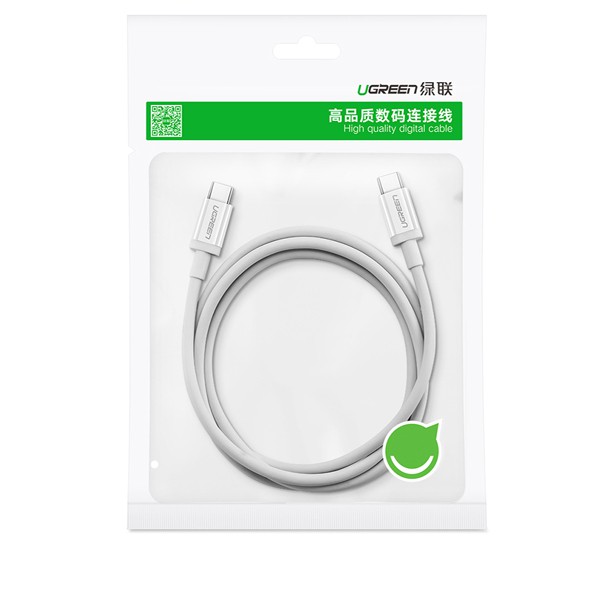 Cáp USB Type C to USB Type C sạc, truyền dữ liệu dài 1m Ugreen 60518