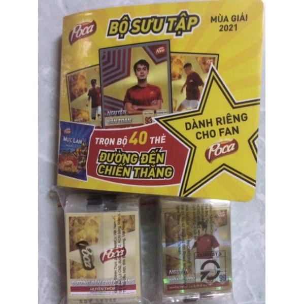 Trọn bộ 40 thẻ poca đường đến chiến thắng