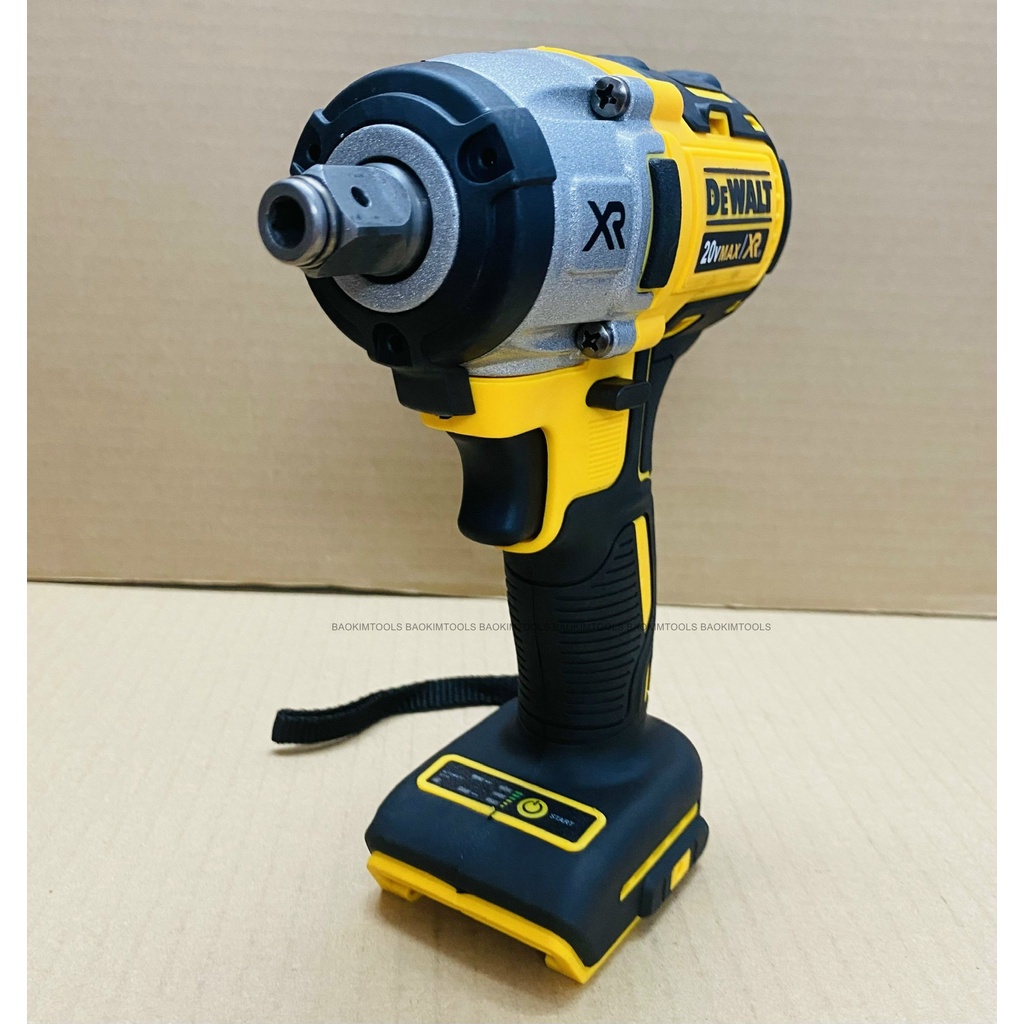 Thân máy siết bulong dùng pin 20V DEWALT động cơ không chổi than siêu mạnh mẽ