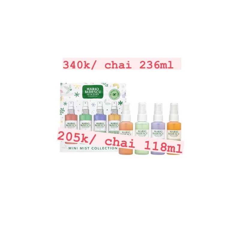 (Sẵn) Xịt Khoáng Mario Badescu | BigBuy360 - bigbuy360.vn