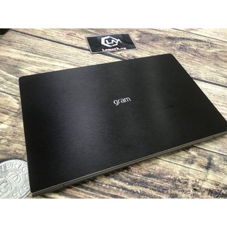 tấm dán laptop vân đen xước sang chảnh (lưng, tỳ tay, khe phím, đáy)