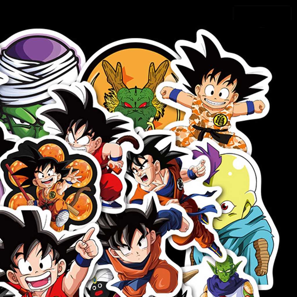 [Hot]✍Sticker Dán Hành Lý Hình Anime Dragon Ball Graffiti Chống Nước