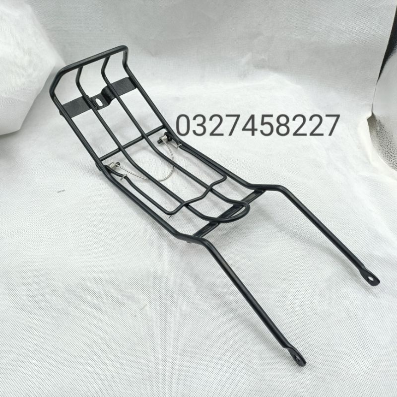 Baga giữa, để đồ gắn xe DREAM lùn màu đen bọc nhựa xịn