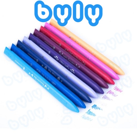 [Ship hoả tốc] Bút sáp màu Deli Color Emotion plastic crayons  C20000 - ByLy Store