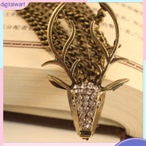 Vòng tay kiểu dáng đầu hươu cổ điển cá tính sang trọng cho nữ