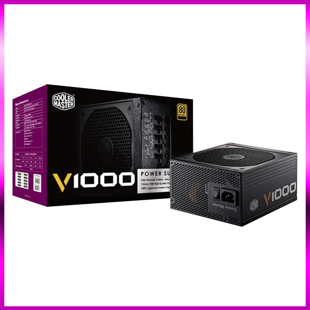 Nguồn Cooler Master Vanguard V1000 1000W RSA00-AFBAG1-EU