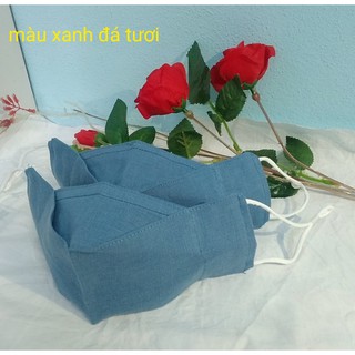 KHẨU TRANG 3D VẢI LINEN