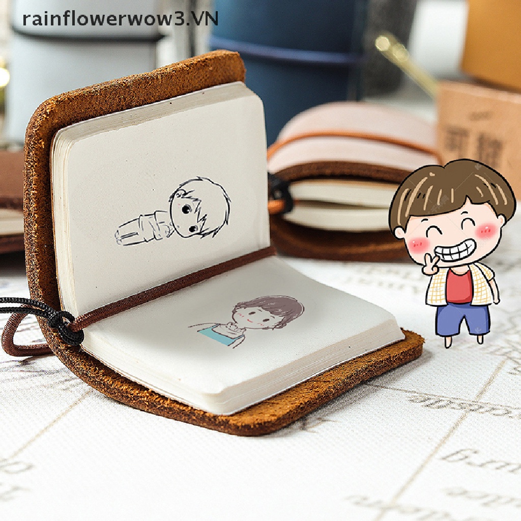 Sổ Ghi Chú Mini 4.6 * 2.8cm Có Móc Khóa Tiện Dụng
