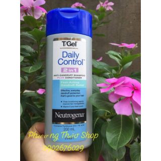 Dầu Gội Xả Neutrogena TGel Daily Control 2 In 1
