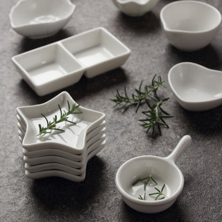 Set 8 Chén Sứ Nhỏ Đựng Nước Chấm Tiện Dụng