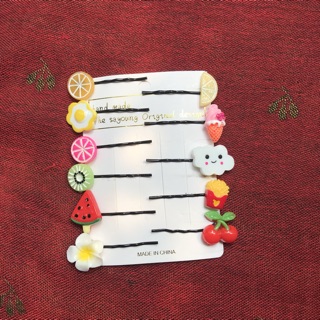 Kẹp tóc cute tự chọn hình (1 chiếc)