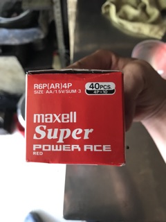 PIn 2AA MAXCELL SUPPER (đỏ) hộp 40 viên
