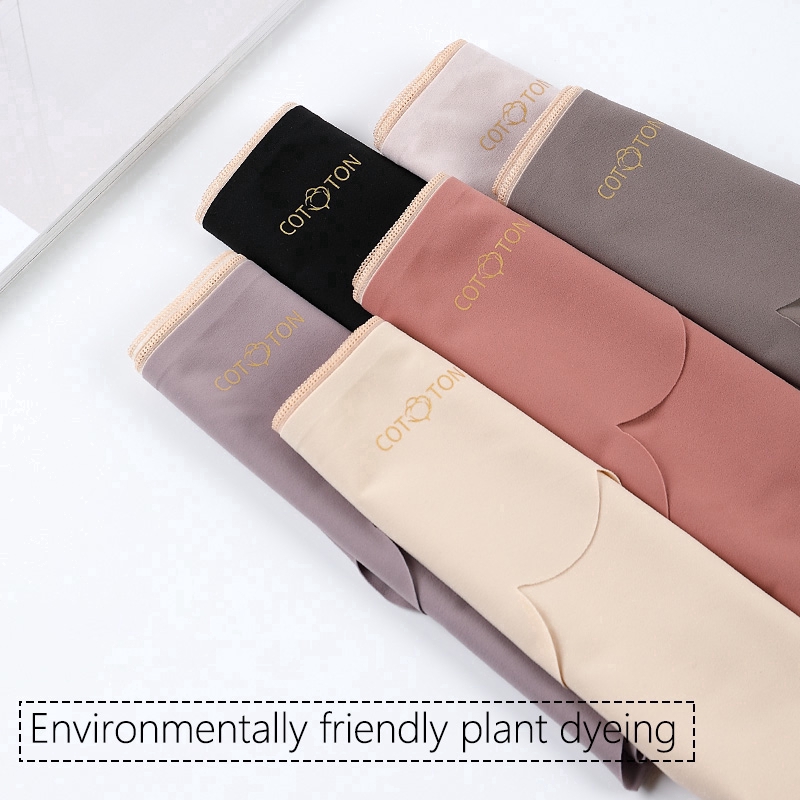 Quần lót mềm siêu mỏng không đường may màu trơn quyến rũ thoải mái M-XL dành cho nữ