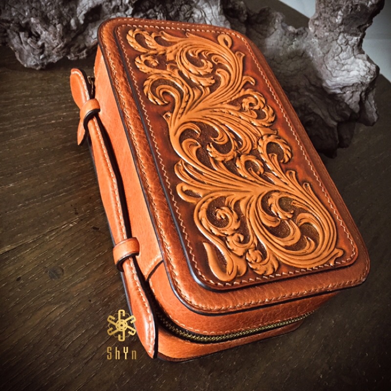 Túi đựng tẩu thuốc tiện dụng [ túi tẩu da handmade]