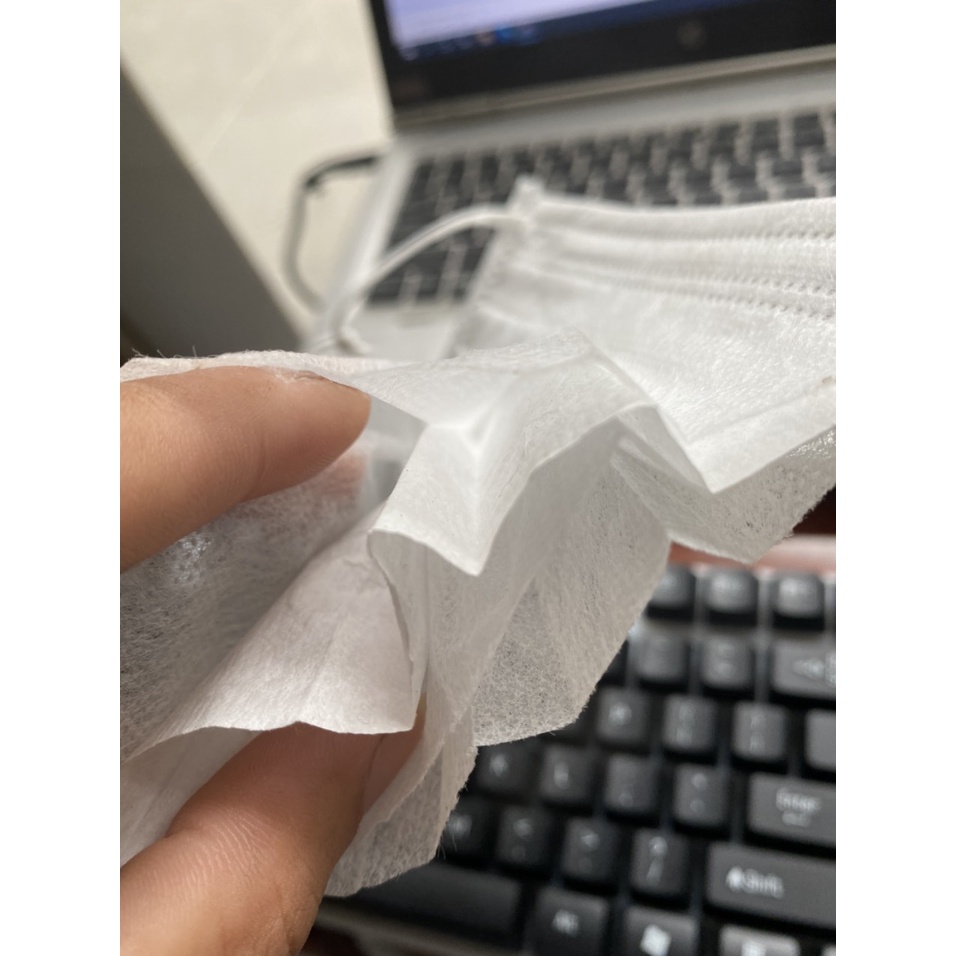 Chính Hãng-Khẩu trang y tê 4 lớp kháng khuẩn cao cấp màu trắng Nam Anh famapro hộp 50 cái