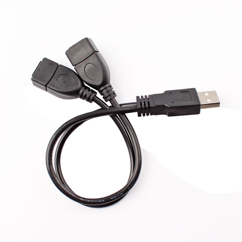 Cáp chuyển đổi đầu USB sang 2 cổng chia USB chất lượng cao
