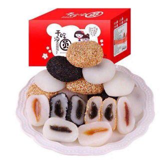 1kg Bánh mochi tròn 4 vị - Mochi cô gái
