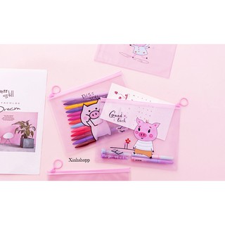 Ví Đựng Bút Bút Heo Hồng (Còn Mẫu 2,3,6,8)