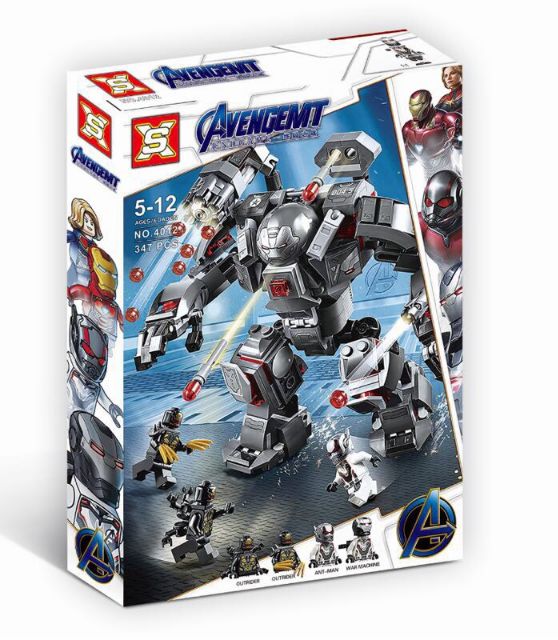 Lắp ráp Avenger 5 mẫu