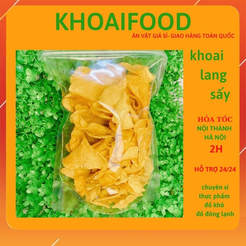 Khoai lang sấy tẩm mật ong Đà Lạt túi zip 250g hàng loại ngon xuất khẩu, nguyên cánh, vị dịu nhẹ