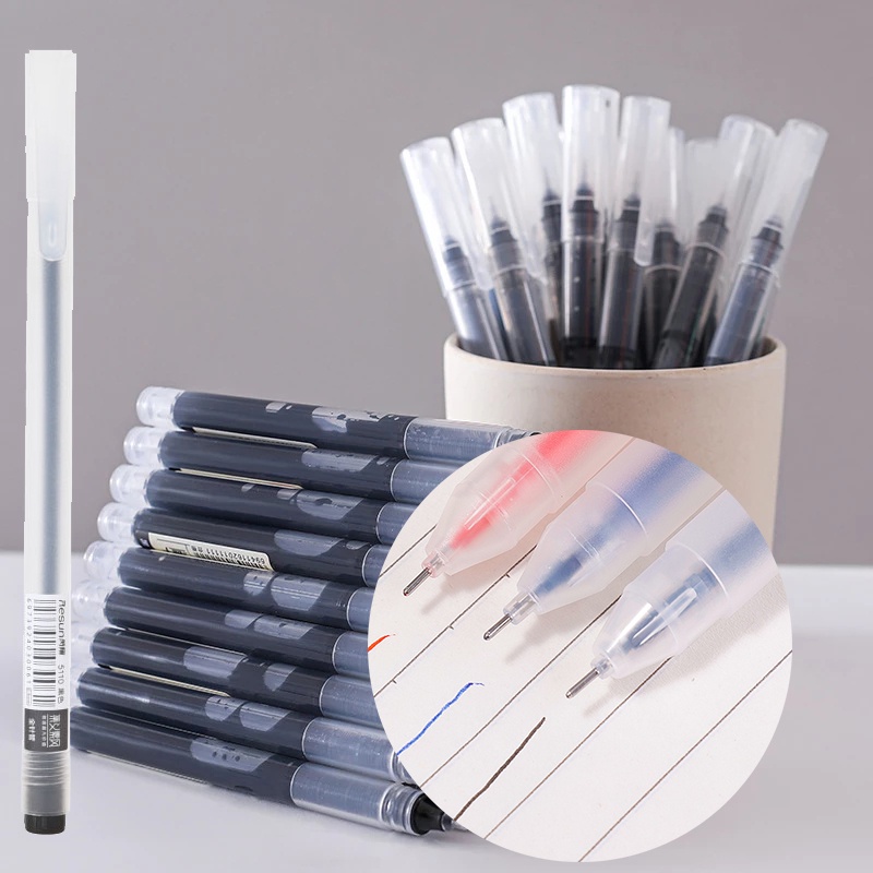 Bút Bi Mực Xanh / Đen Ngòi 0.5MM