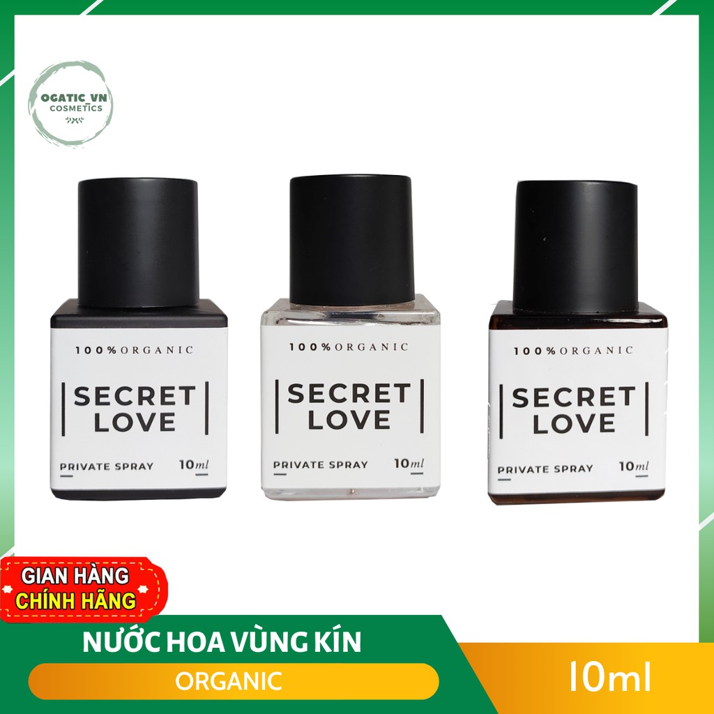 Nước hoa vùng kín Organic Secret Love Ogatic_vn 10ml - NH006