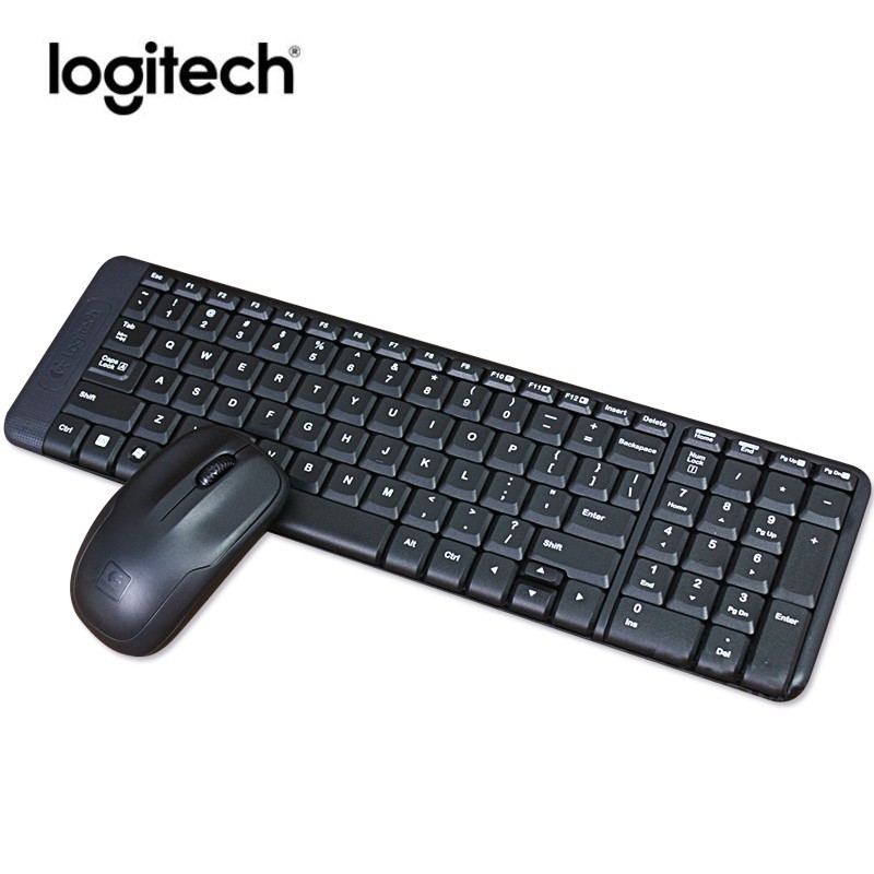 Bộ Bàn Phím Và Chuột Không Dây Logitech MK220