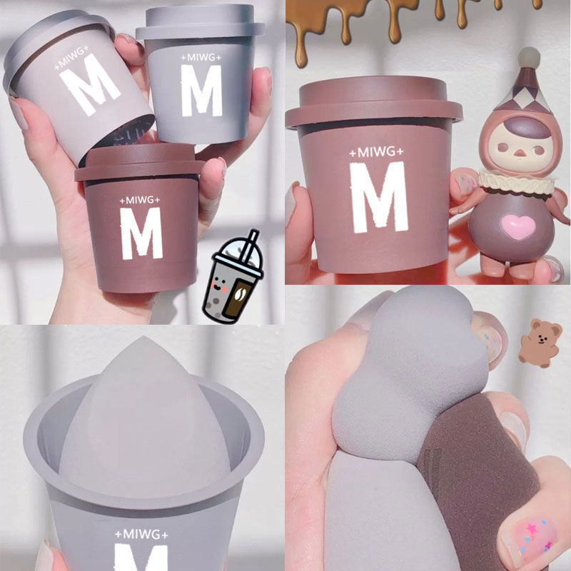 [Hàng mới về] Mút trang điểm hình quả trứng có thể sử dụng khô/ướt